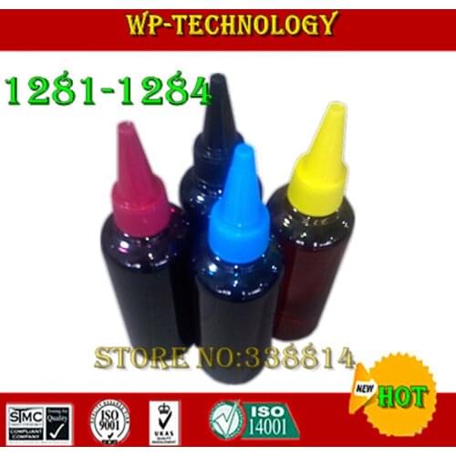 [Dyebased]Compatible replacement ink specialized suit for Epson T1281 T1282 T1283 T1284 & T1291 - T1294 cartridge,High quality