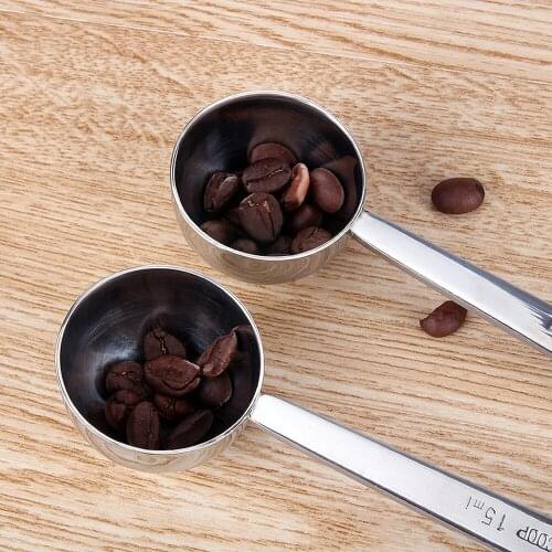 Coffee Ice Cream Milk Measure Ball Spoon Melon Baller Scoop Stainless Steel 15ml