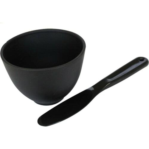 2Pcs DIY Face Mask Mud Mixing Bowl Spoon Stick Set Facial Skin Care Home Tools TPE Cosmetic Beauty Supplies