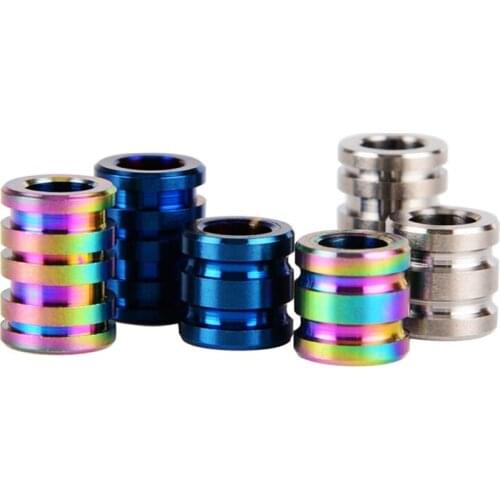 New EDC Pendant Beads TC4 Titanium Alloy Safe Umbrella Rope Lanyard Multi Tools Outdoor Camping DIY Accessory