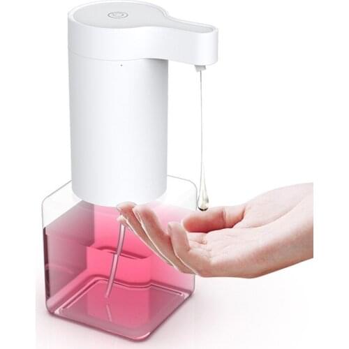 New 250ml Kitchen Bar Toilet Soap Dispenser Usb Rechargeable 600mah Battery Soap Dispenser Mini Automatic Induction Foamer