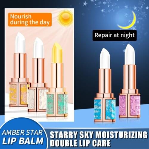 QIC Moisture Fruit Honey Plant Lip Balm Long Lasting Natural Lipstick Color Mood Moisturizing Lipstick Anti Aging Nourish