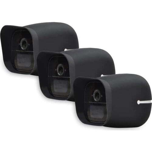 3pcs Silicone Case UV-Resistant for Arlo Go Camera Protective Cover Skin Security Accessories