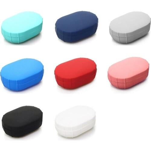 Silicone Protective Cover Earphone Case for Xiaomi Redmi Airdots TWS Bluetooth Earphone Cases Charging Case Soft TPU Shell