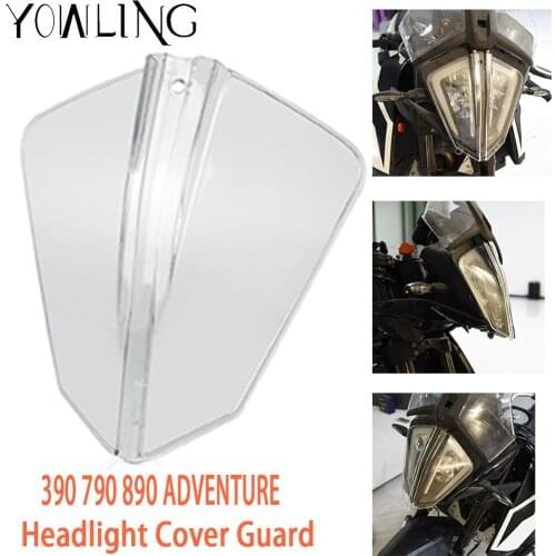 FOR 390 ADVENTURE 2020-2021 790 ADVENTURE S R 2019-2021 Headlight Protector Grille Guard Lense Cover 890 ADVENTURE R 2020-2021