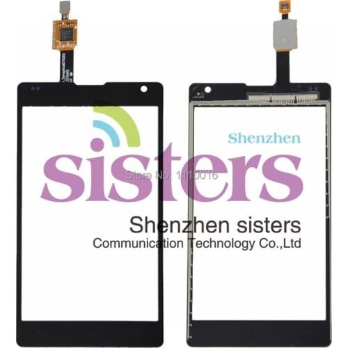 10Pcs/lot Black Touch Screen Digitizer Panel Replacement for LG Optimus G E975, Free Shipping