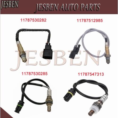 4pcs 11787512985 11787530282 11787530285 11787547313 front & rear Lambda Probe O2 Oxygen Sensor fit For BMW 3 E90 320i N46 05-11