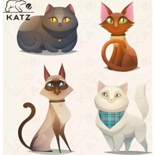Cat Diy 5D Diamond Painting Diamond Embroidered Animal Diamond Painting Cross Stitch Cartoon Mosaic Home Decoration Childrens