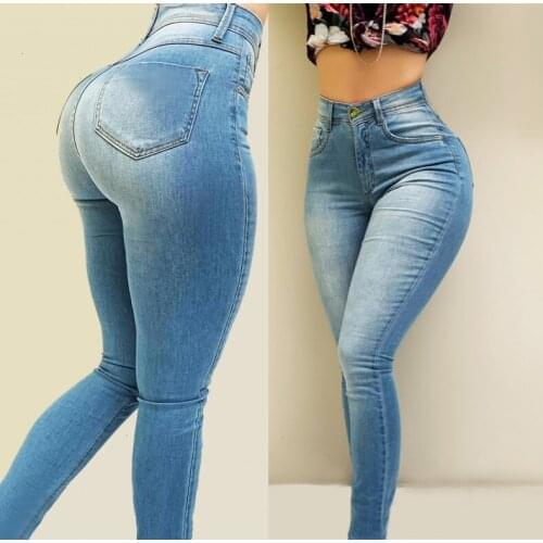 Women Shaping Jeans Skinny Pencil Pants Denim Push Up Butt Lift Jeans Slim Woman 2020 New Pantalones De Mujer Jean Mom Trousers