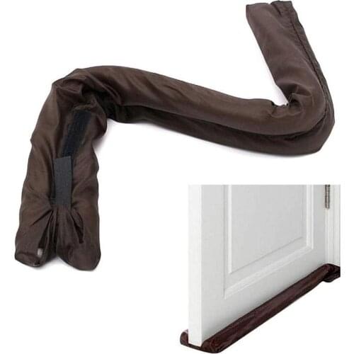 Double Door Stopper Guard Decor Energy Saving Doorstop Draft Protector Guard Stopper Home Door Blocker Sound Noise Reduction