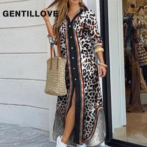 GENTILLOVE Long Sleeve Summer Dresses