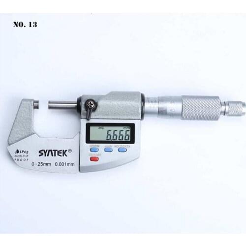 New Digital Outside Micrometer Oil Proof Screw Micrometer 0-25mm with Large LCD Screen Resolution 0.001MM Micrometer Digital
