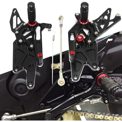 MT-03 R25 R3 2015 2016 2017 CNC Adjustable Footrests Foot Pegs Rider Rearset Footrest For Yamaha MT-03 R25 R3 2015 2016 2017