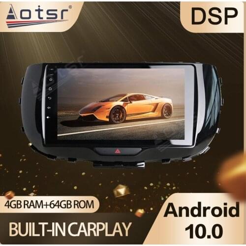 Android 10.0 64G PX6 Car Radio Multimedia Player For KIA Soul 2019 2020 GPS Navigation Headunit Stereo Auto Audio Video Carplay
