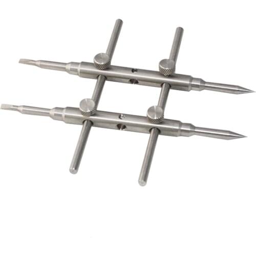 Professional DSLR Camera DC Lens 2 Tips Spanner Wrench Repair Opening Tools Antimagnetic Stainless Steel Portable