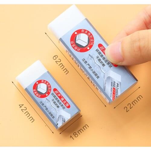 Faber Castell Pencil Ereser Rubber Eraser for Student Office School Writing Drawing Cleaner Stationery Supplies