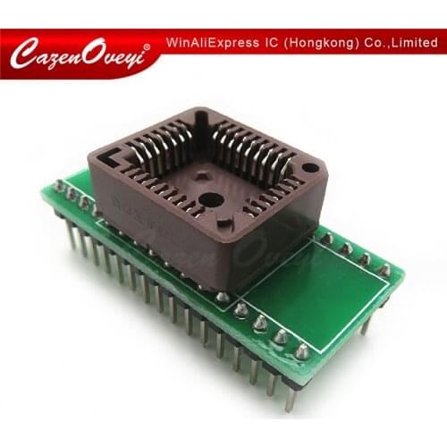 Domestic IC Test Socket PLCC32 turn DIP32 adapter adapter blocks the conversion Block burning seat parts In Stock