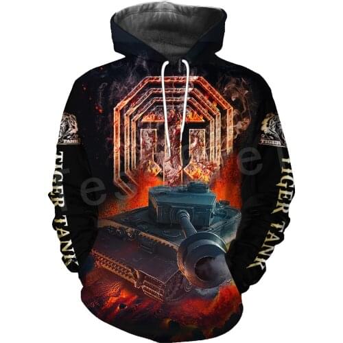 Tessffel Hot Games World of Tanks Animal Tank Funny NewFashion Tracksuit 3DPrint Zipper/Hoodies/Sweatshirt/Jacket/Men/Women T-6