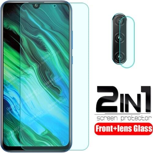 2 in 1 camera lens tempered Glass For huawei honor 20E honer 20 E honor20E screen protector on honor 20E Glass protective Film