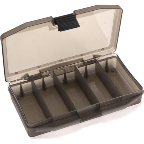 1Pcs Fishing Tackle Box Soft Lure Portable Removable Dividers Accessories Storage Organizer Hooks Cases