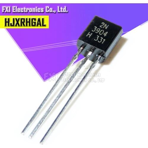 100PCS 2N3904 TO-92 TO92 NPN General Purpose Transistor New original