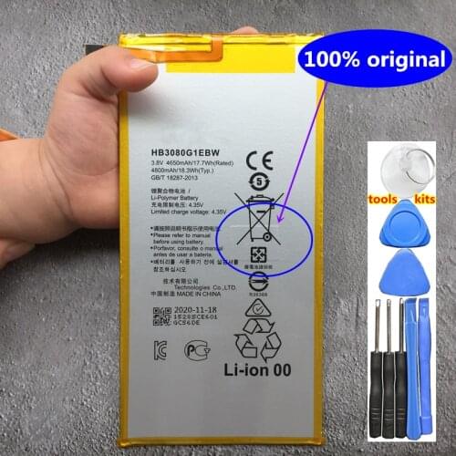4650mAh-4800mAh New Original Battery For Huawei MediaPad T3 10 AGS-L09 AGS-W09 AGS-L03 T3 9.6 LTE Tablet Battery + Tools
