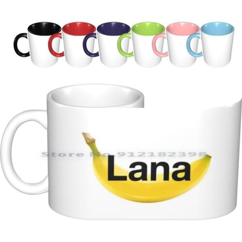 Lana Ceramic Mugs Coffee Cups Milk Tea Mug Ahs Lana Rhoades Banana Lana Winters Story Of A Murderer Sister Jude Asylum Ahs