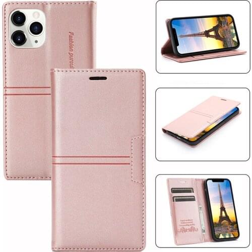 Magnetic Flip Leather Case for Samsung S21 S21+ S21Ultra S20 S20+ S20Ultra S20FE S10 9 8 7 Note 20 Note 10 9 8 Wallet Phone Case