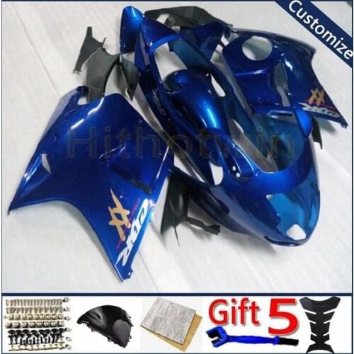 Motorcycle cowl For CBR1100XX 1997 1998 1999 2000 2001 2002 2003 CBR 1100XX ABS Fairings hull Injection mold blue
