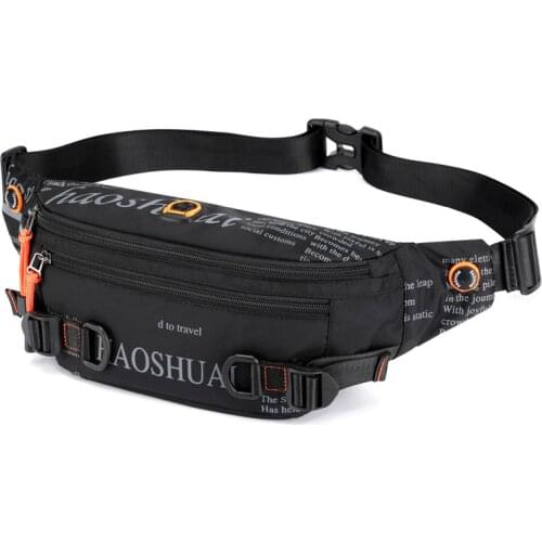 New Men Sling Chest Bag Leisure Waterproof outdoor pockets trend messenger Phone Pouch bags sports running close-fitting pockets