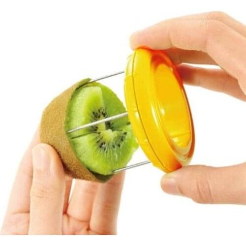 Fruit Peeler Portable 1 PCS Plastic 2-in-1 Kitchen Accessories Mini Fruit Cutters Kiwi Cutter Digging Core Device 7 cm