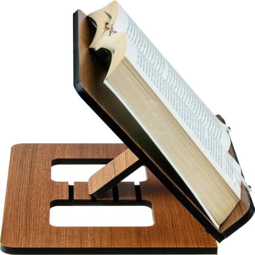 Portable Reading Book Stand Document Holder Desk Adjustable Durable Angle Foldable Book Stand Display Stand School Supply