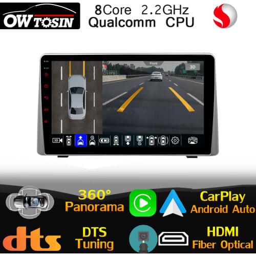 Qualcomm CPU Android For Chevrolet Captiva Baojun 530 2018-2019 Car Multimedia Player CarPlay Auto Radio GPS 360 Camera 4G LTE