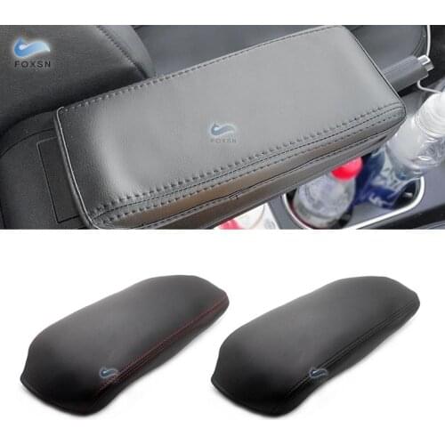Elastic Band Type For VW Beetle 2013 2014 2015 2016 2017 2018 Car Microfiber Leather Center Control Lid Armrest Box Cover Trim