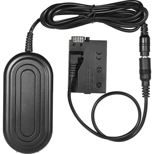 Andoer ACK-E8 LP-E8 Dummy Battery Adapter Camera Charger for Canon 700D 650D 600D 550D Rebel T5i T4i T3i T2i Kiss X5 X4 X6i etc