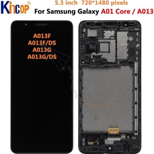 For Samsung galaxy A01 core LCD SM A013G A013F A013G A013M/DS LCD Display Touch Screen Digitizer Assembly for samsung A013 lcd