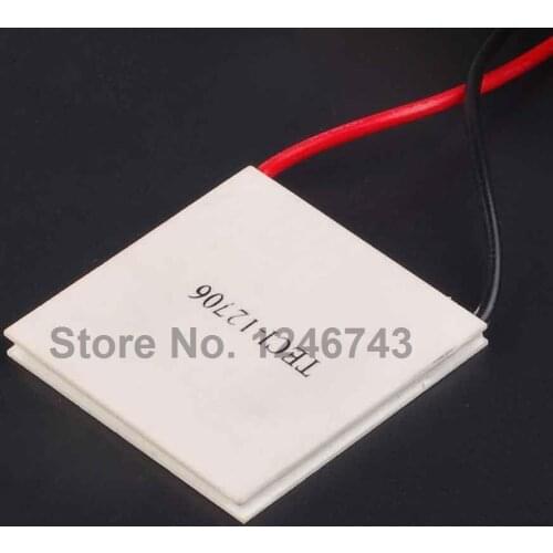 2PCS TEC1-12706 91.2W TEC Thermoelectric Cooler Peltier