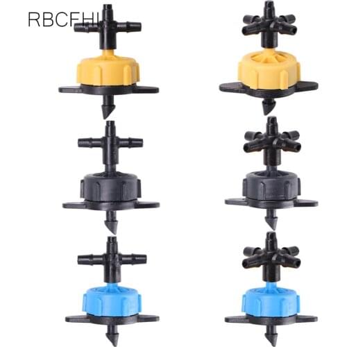 20PCS Garden Irrigation 2L/4L/8L/H Dripper Agriculture tools Micro Pressure Compensating Emitter Greenhouse Watering Dripper