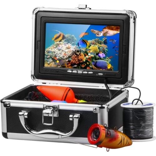7"TFT LCD Underwater Video Camera System Fishfinder Underwater DeLight Fishing Camera System HD 600TVL 30M