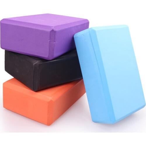 2pcs Yoga Brick Eva Yoga Block Colorful Foam Block Bolster Yoga Exercise Workout Training Bodybuilding Equipment Yoga Cushion