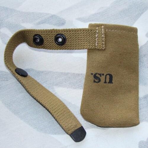 WWII U.S ARMY M1 GARAND CARBINE CANVAS DUSTPROOF MUZZLE COVER