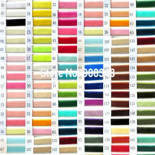 Grosatin Velvet Ribbons