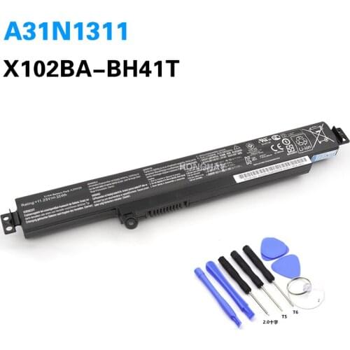 HONGHAY 3 Cell 2600MaH 11.1V Battery for ASUS A31N1311 VivoBook X102B F102B X102BA F102BA F102BA-DF047H F102BA-SH41T