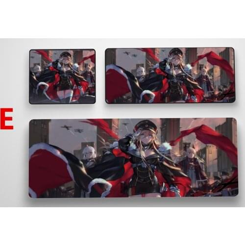 Azur Lane KMS Zeppelin Bismarck Friedrich online Anime Game Mouse Pad Profession PC Large Mats