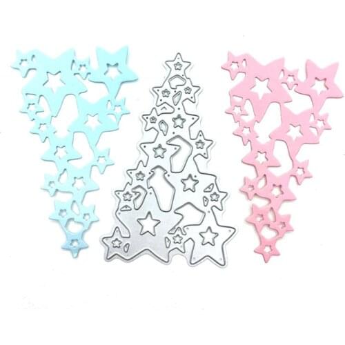 Julyarts Star Scrapbook Cutting Knife Die Cuts for Card Making DIY Scrapbooking Album Paper Card Embossing Decor Craft