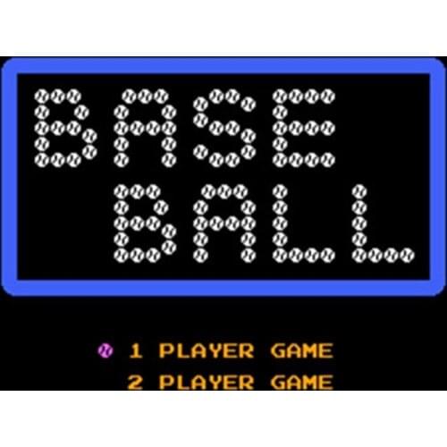 Baseball 60 Pins English Version Game Cartridge for 8 Bit 60pin Game Console