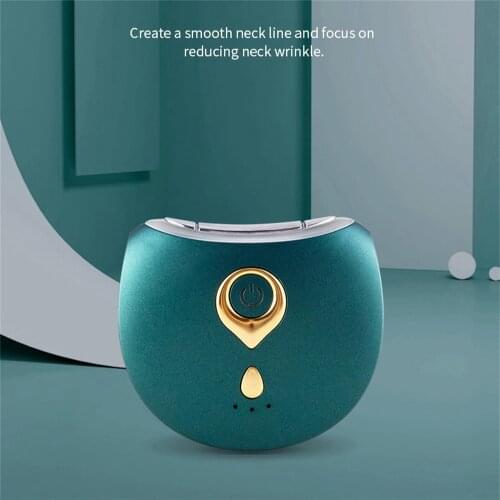 Home Use Beauty Device Portable Vibration Cold Hot Compress Ems Facial Massager Neck Lift Wrinkle Removal