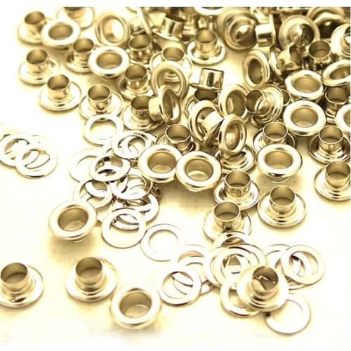 Metal Grommets, 4mm to 14mm, metal eyelets For Sewing and leather crafting