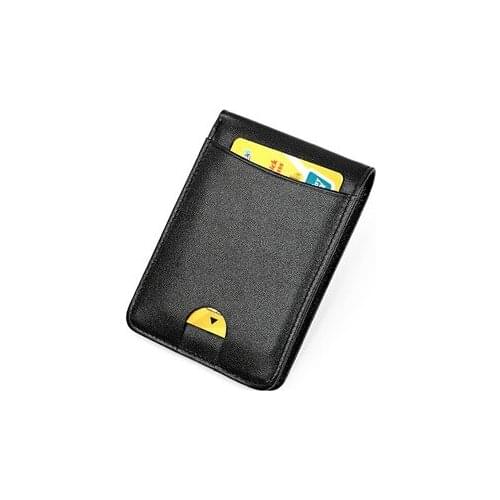 Fashion Rfid Coin Purse Trendy Ladies Wallet Mens Leather Wallet Multi-Card Card Package