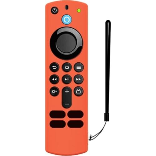 Washable Remote Control Soft Silicone Case Remote Protective Cover Compitable with Amazon Fire TV Stick (3rd Gen) Shell